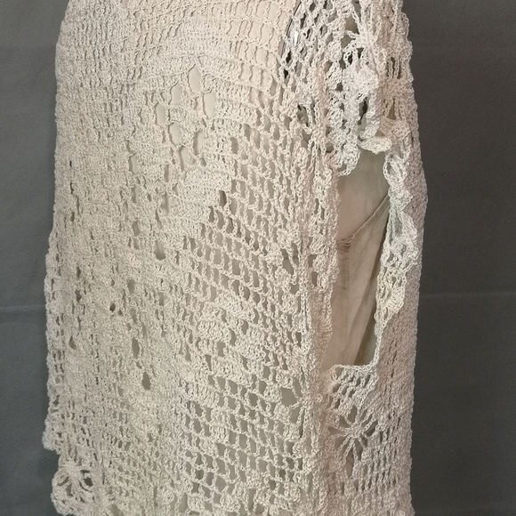 Upcycled Western Heritage Praire Crochet Lace High Low Top ***Host Pick*** - Picture 9 of 12